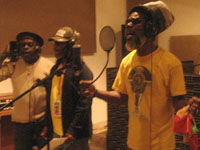 Jamaican harmony group, the Mighty Diamonds